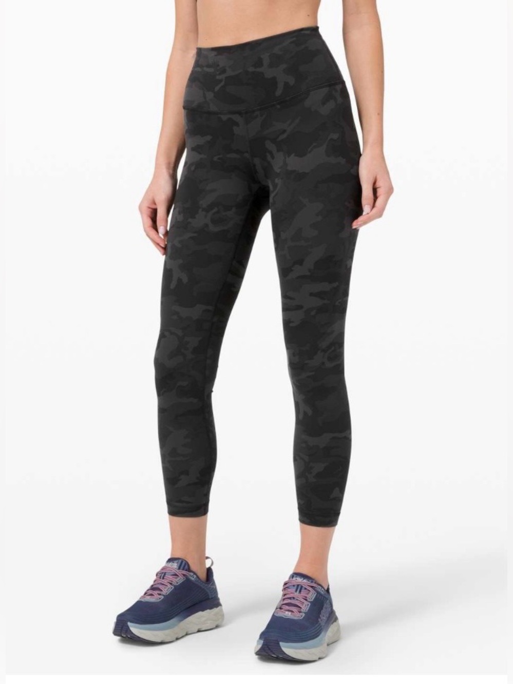 Lululemon Wunder Train High Rise Tight 25”, incognito camo multi grey